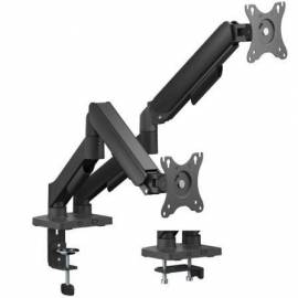 SOPORTE DE MESA CON CONTRAPESO PARA 2 MONITORES AISENS DT32TSR-357/ GIRATORIO/ INCLINABLE/ HASTA 9KG
