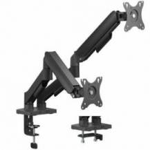 SOPORTE DE MESA CON CONTRAPESO PARA 2 MONITORES AISENS DT32TSR-357/ GIRATORIO/ INCLINABLE/ HASTA 9KG