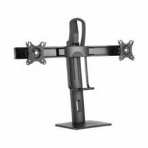SOPORTE DE SOBREMESA CON CONTRAPESO PARA 2 MONITORES AISENS DT27TSR-065/ GIRATORIO/ INCLINABLE/ HASTA 6KG