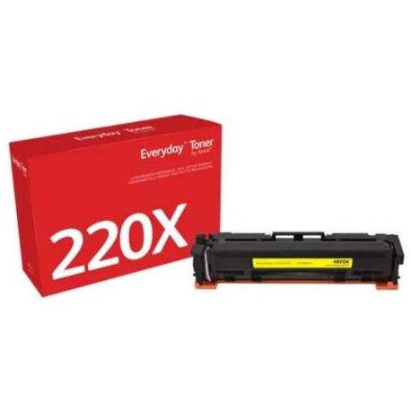 TÓNER COMPATIBLE XEROX 006R05210 COMPATIBLE CON HP W2202X ALTA CAPACIDAD/ 5500 PÁGINAS/ AMARILLO