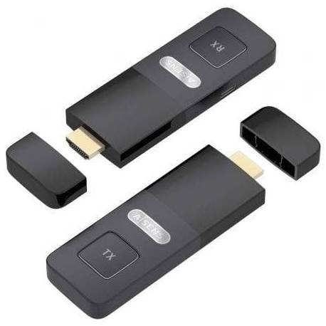 ADAPTADOR/TRANSMISOR DE VÍDEO INALÁMBRICO HDMI AISENS ASWL-H2K30M001-BK