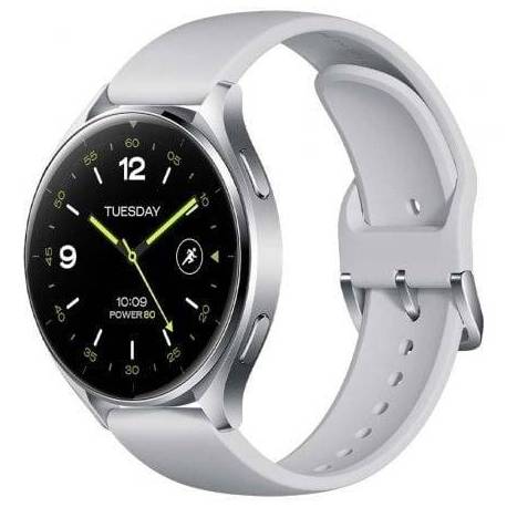 SMARTWATCH XIAOMI WATCH 2/ NOTIFICACIONES/ FRECUENCIA CARDÍACA/ GPS/ PLATA