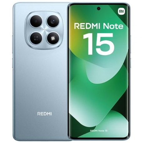 SMARTPHONE XIAOMI REDMI NOTE 15 8GB/ 128GB/ 6.77'/ AZUL GLACIAR