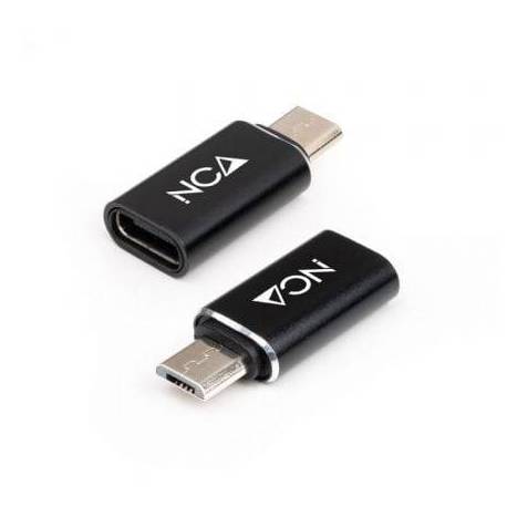 ADAPTADOR NANOCABLE 10.02.0014/ MICROUSB MACHO - USB TIPO-C HEMBRA