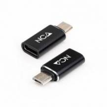 ADAPTADOR NANOCABLE 10.02.0014/ MICROUSB MACHO - USB TIPO-C HEMBRA