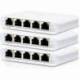 SWITCH GESTIONADO UBIQUITI USW-FLEX MINI 5 PUERTOS/ RJ45 10/100/1000 POE/ PACK 3 UDS