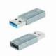 ADAPTADOR USB 3.1 NANOCABLE 10.02.0013/ USB MACHO - USB TIPO-C HEMBRA