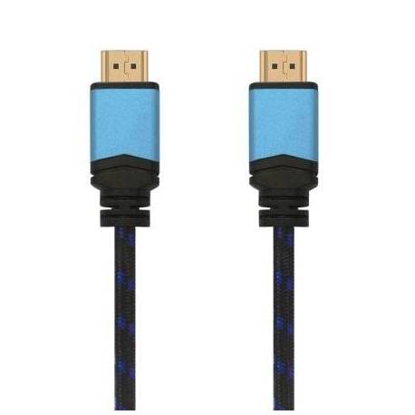 CABLE HDMI 2.0 4K AISENS A120-0357/ HDMI MACHO - HDMI MACHO/ 2M/ NEGRO/ AZUL