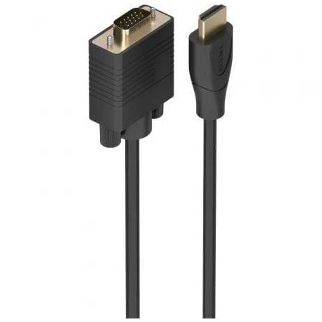 CABLE CONVERSOR AISENS A122-1011 SVGA MACHO/ HDMI MACHO/ 1.5M/ NEGRO