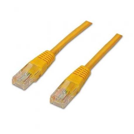 CABLE DE RED RJ45 UTP AISENS A135-0254/ CAT.6/ 1M/ AMARILLO