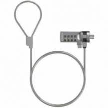 CABLE DE SEGURIDAD PARA PORTÁTILES AISENS ASLK-D40N01-SL/ 1.5M