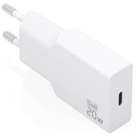 CARGADOR DE PARED GAN AISENS A110-0997/ 1XUSB TIPO-C/ 20W/ BLANCO