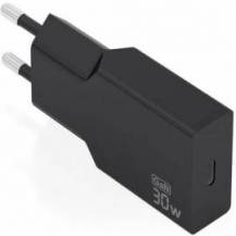 CARGADOR DE PARED GAN AISENS A110-1004/ 1XUSB TIPO-C/ 30W/ NEGRO