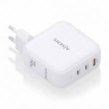 CARGADOR DE PARED GAN AISENS ASCH-140W3P030-W/ 2XUSB TIPO-C/ 1XUSB/ 140W