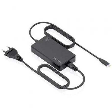 CARGADOR SOBREMESA GAN AISENS ASCH-1PD65D068-BK/ 1XUSB TIPO-C/ 65W