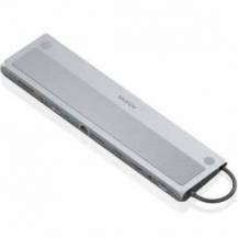 DOCKING USB TIPO-C AISENS ASUC-12P020-GR/ 2XHDMI 4K/ 3XUSB/ 1XUSB TIPO-C/ 1XRJ45/ 1XDISPLAYPORT/ 1XLECTOR TARJETAS/ 1XUSB