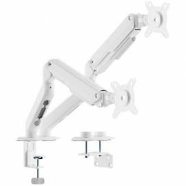 SOPORTE DE MESA CON CONTRAPESO PARA 2 MONITORES AISENS DT32TSR-439/ GIRATORIO/ INCLINABLE/ HASTA 9KG