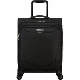 MALETA DE CABINA AMERICAN TOURISTER SUMMERRIDE SPINNER 55CM/ 55X40X23CM/ 4 RUEDAS/ NEGRA