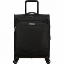 MALETA DE CABINA AMERICAN TOURISTER SUMMERRIDE SPINNER 55CM/ 55X40X23CM/ 4 RUEDAS/ NEGRA