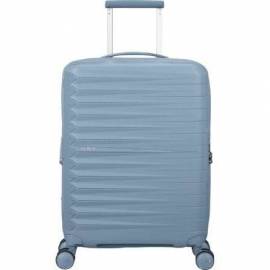 MALETA DE CABINA AMERICAN TOURISTER FASTFORWARD SPINNER EXPANSIBLE 55CM/ 55X40X23CM/ 4 RUEDAS/ AZUL
