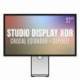 APPLE STUDIO DISPLAY XDR 27'/ CRISTAL ESTÁNDAR / SOPORTE CON ALTURA E INCLINACIÓN AJUSTABLE