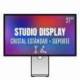 APPLE STUDIO DISPLAY 27'/ CRISTAL ESTÁNDAR / SOPORTE CON ALTURA E INCLINACIÓN AJUSTABLE