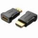 ADAPTADOR HDMI 4K VENTION AIMB0/ HDMI MACHO - HDMI HEMBRA
