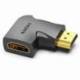 ADAPTADOR HDMI 4K 90º VENTION AIPB0/ HDMI MACHO - HDMI HEMBRA