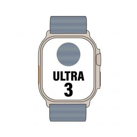 APPLE WATCH ULTRA 3 GPS/ CELLULAR 49MM CAJA DE TITANIO NATURAL/ CORREA OCEAN AZUL NAÚTICO