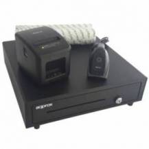 PACK APPROX APPPOSPACK4180LAN-2D CAJÓN PORTAMONEDAS/ IMPRESORA TÉRMICA/ LECTOR DE CÓDIGOS Y ROLLOS TÉRMICOS