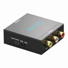 CONVERTIDOR RCA A HDMI VENTION AEFB0/ RCA HEMBRA - HDMI HEMBRA - MINIUSB HEMBRA