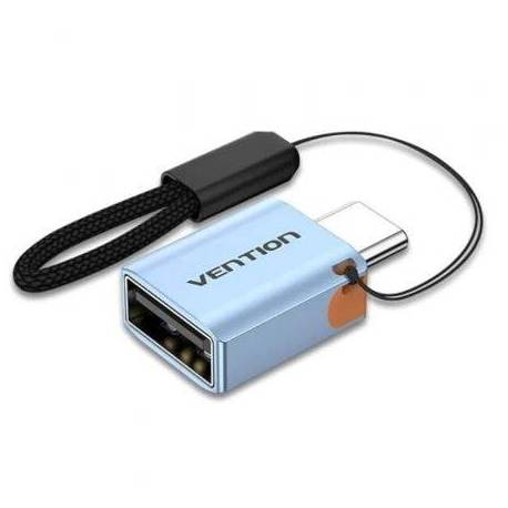 ADAPTADOR OTG USB 3.1 VENTION CUBH0/ USB TIPO-C MACHO - USB HEMBRA/ AZUL