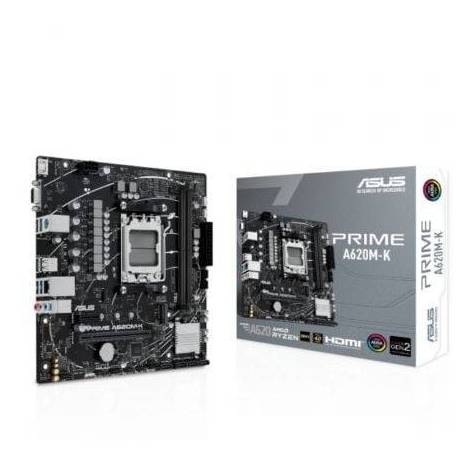 PLACA BASE ASUS PRIME A620M-K SOCKET AM5/ DDR5/ PCIE 4.0/ MICRO ATX