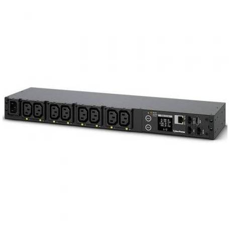 UNIDAD DE DISTRIBUCIÓN PARA ALIMENTACIÓN CYBERPOWER PDU41004/ 16A/ 8X IEC C13/ FORMATO RACK 1U