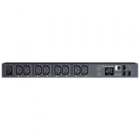 UNIDAD DE DISTRIBUCIÓN PARA ALIMENTACIÓN CYBERPOWER PDU41005/ 16A/ 8X IEC C13/ FORMATO RACK 1U