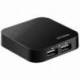 HUB USB 2.0 CON ALIMENTACIÓN EXTERNA D-LINK DUB-H4/ 4XUSB