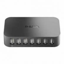 HUB USB 2.0 CON ALIMENTACIÓN EXTERNA D-LINK DUB-H7/ 7XUSB