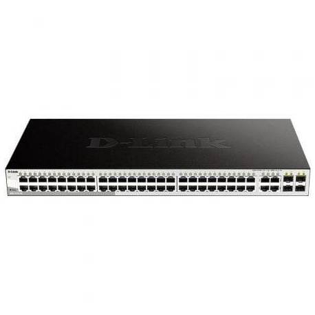 SWITCH GESTIONADO D-LINK DGS-1210-48 48 PUERTOS/ RJ-45 10/100/1000/ SFP