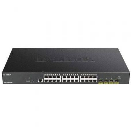 SWITCH GESTIONADO D-LINK SMART DGS-1250-28XMP 28 PUERTOS/ RJ-45 10/100/1000 POE/ SFP