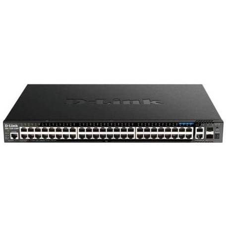 SWITCH GESTIONABLE D-LINK DGS-1520-52MP/E 52 PUERTOS/ RJ-45 2.5GBPS/ SFP/ POE
