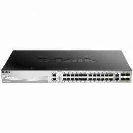 SWITCH GESTIONABLE D-LINK DGS-3130-30S/E 28 PUERTOS/ RJ-45 10/100/1000/ SFP