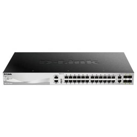 SWITCH GESTIONABLE D-LINK DGS-3130-30S/E 28 PUERTOS/ RJ-45 10/100/1000/ SFP