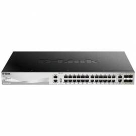 SWITCH GESTIONABLE D-LINK DGS-3130-30TS/E 24 PUERTOS/ RJ-45 10/100/1000/ SFP