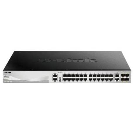 SWITCH GESTIONABLE D-LINK DGS-3130-30TS/E 24 PUERTOS/ RJ-45 10/100/1000/ SFP