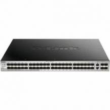 SWITCH GESTIONABLE D-LINK DGS-3130-54S/E 2 PUERTOS/ RJ-45 10GBPS/ SFP/ POE