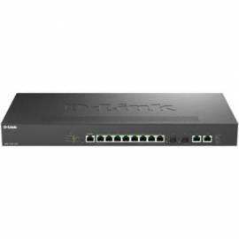 SWITCH GESTIONABLE D-LINK DMS-1250-12TP 10 PUERTOS/ RJ-45 100/1000/2.5G/ POE/ SFP