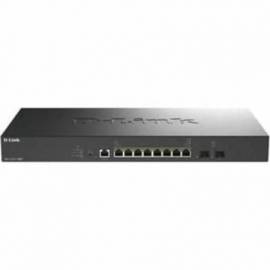 SWITCH GESTIONABLE D-LINK DXS-1210-10MP/E 8 PUERTOS/ RJ-45 100/1000/2.5G/5G/10G/ POE+/ SFP