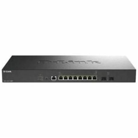 SWITCH GESTIONABLE D-LINK DXS-1210-10MP/E 8 PUERTOS/ RJ-45 100/1000/2.5G/5G/10G/ POE+/ SFP