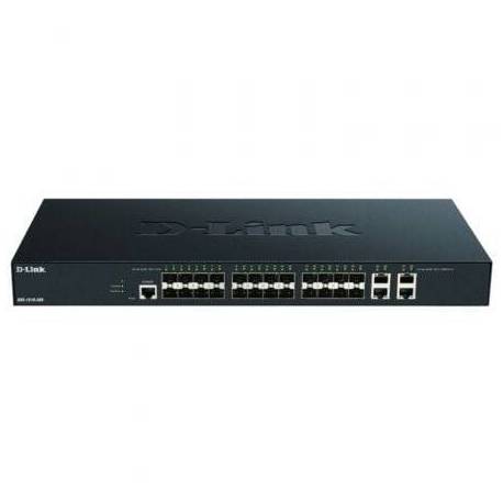 SWITCH GESTIONABLE D-LINK DXS-1210-28S 28 PUERTOS/ RJ-45 10/100/1000/ SFP