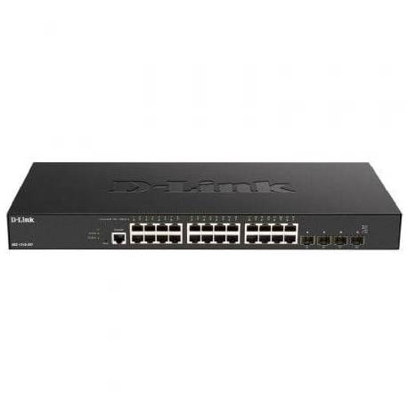 SWITCH GESTIONABLE D-LINK DXS-1210-28T 28 PUERTOS/ RJ-45 10/100/1000/ SFP